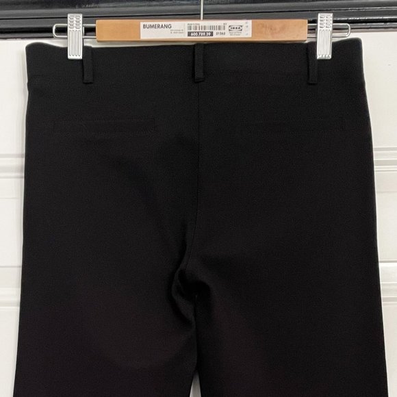 Betabrand Black Boot Cut Classic Dress Pant Yoga Pants - Picture 3 of 6